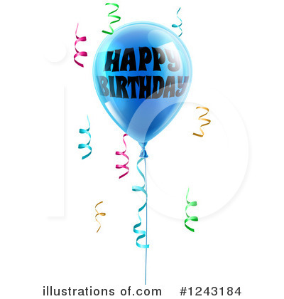 Royalty-Free (RF) Birthday Clipart Illustration by AtStockIllustration - Stock Sample #1243184