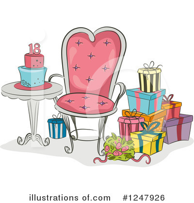 Royalty-Free (RF) Birthday Clipart Illustration by BNP Design Studio - Stock Sample #1247926