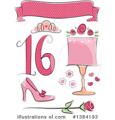 Royalty-Free (RF) Birthday Clipart Illustration by BNP Design Studio - Stock Sample #1384193