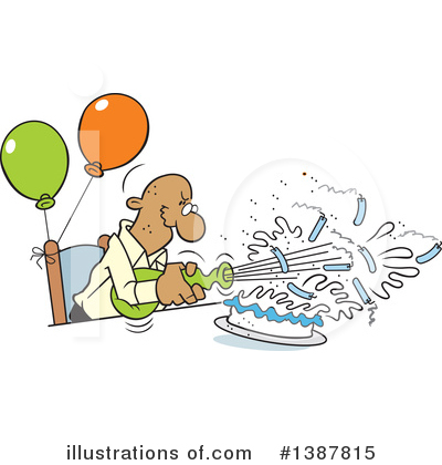 Birthday Clipart #1387815 by Johnny Sajem