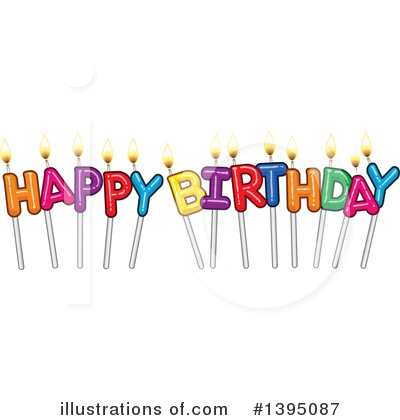 Birthday Clipart #1395087 by Liron Peer