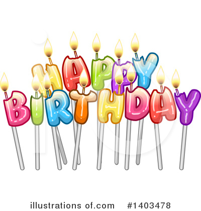 Royalty-Free (RF) Birthday Clipart Illustration by Liron Peer - Stock Sample #1403478