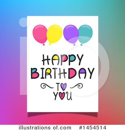Royalty-Free (RF) Birthday Clipart Illustration by KJ Pargeter - Stock Sample #1454514