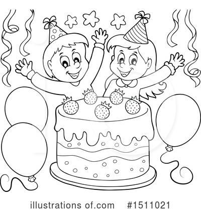 Royalty-Free (RF) Birthday Clipart Illustration by visekart - Stock Sample #1511021