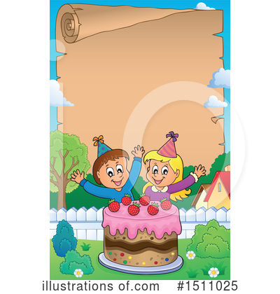 Royalty-Free (RF) Birthday Clipart Illustration by visekart - Stock Sample #1511025