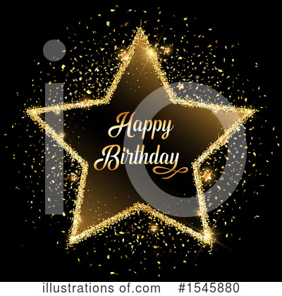 Happy Birthday Clipart #1545880 by KJ Pargeter