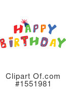 Birthday Clipart #1551981 by Cherie Reve