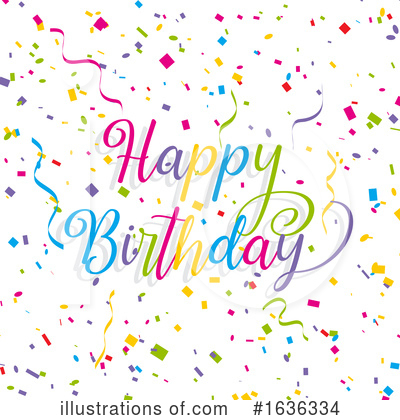 Royalty-Free (RF) Birthday Clipart Illustration by KJ Pargeter - Stock Sample #1636334