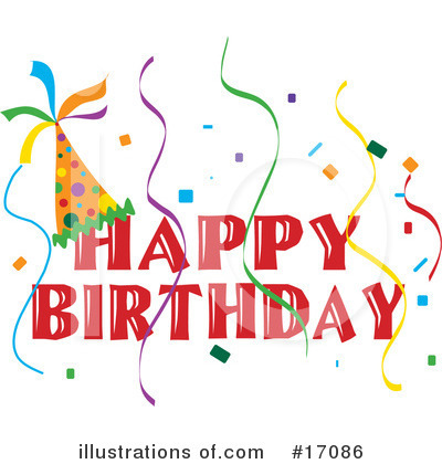 Happy Birthday Clipart #17086 by Maria Bell