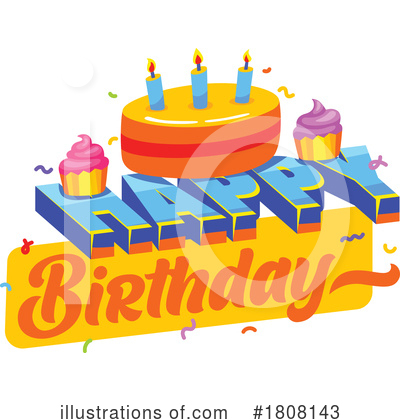Royalty-Free (RF) Birthday Clipart Illustration by Vector Tradition SM - Stock Sample #1808143