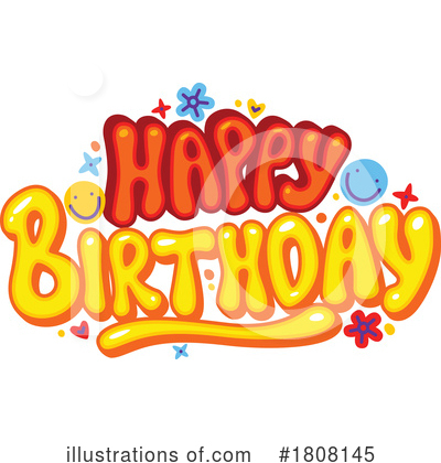 Birthday Clipart #1808145 by Vector Tradition SM