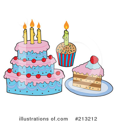 Royalty-Free (RF) Birthday Clipart Illustration by visekart - Stock Sample #213212