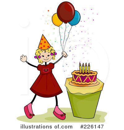 Royalty-Free (RF) Birthday Clipart Illustration by BNP Design Studio - Stock Sample #226147
