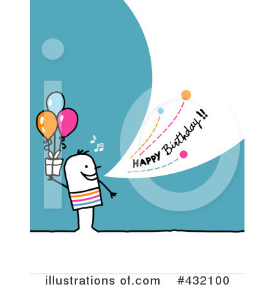 Royalty-Free (RF) Birthday Clipart Illustration by NL shop - Stock Sample #432100