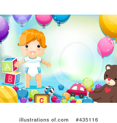 Royalty-Free (RF) Birthday Clipart Illustration by BNP Design Studio - Stock Sample #435116
