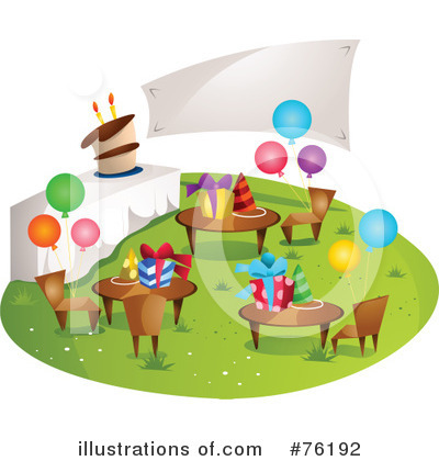 Royalty-Free (RF) Birthday Clipart Illustration by BNP Design Studio - Stock Sample #76192