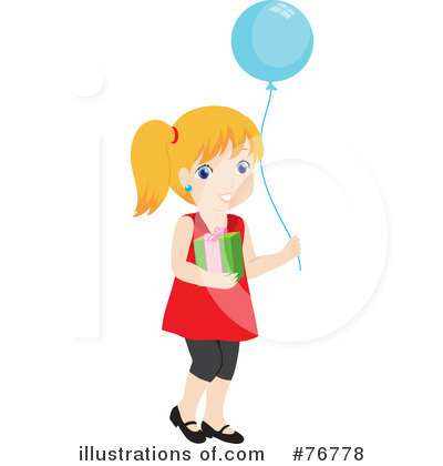Royalty-Free (RF) Birthday Clipart Illustration by Rosie Piter - Stock Sample #76778