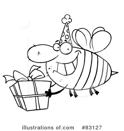 Royalty-Free (RF) Birthday Clipart Illustration by Hit Toon - Stock Sample #83127