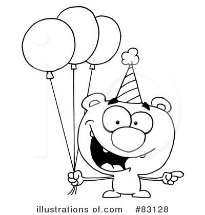 Royalty-Free (RF) Birthday Clipart Illustration by Hit Toon - Stock Sample #83128