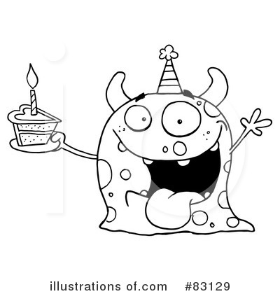 Royalty-Free (RF) Birthday Clipart Illustration by Hit Toon - Stock Sample #83129