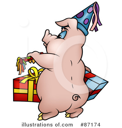 Royalty-Free (RF) Birthday Clipart Illustration by dero - Stock Sample #87174