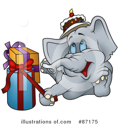 Royalty-Free (RF) Birthday Clipart Illustration by dero - Stock Sample #87175