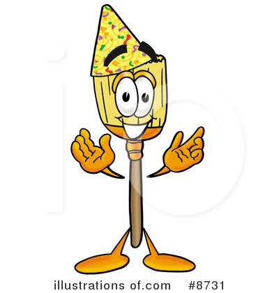 Birthday Clipart #8731 by Mascot Junction