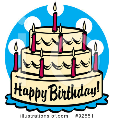 Royalty-Free (RF) Birthday Clipart Illustration by Andy Nortnik - Stock Sample #92551