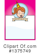 Birthday Girl Clipart #1375749 by Cory Thoman