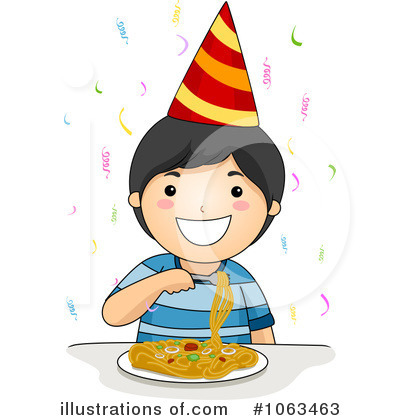 Royalty-Free (RF) Birthday Party Clipart Illustration by BNP Design Studio - Stock Sample #1063463