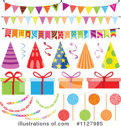 Royalty-Free (RF) Birthday Party Clipart Illustration by dero - Stock Sample #1127985