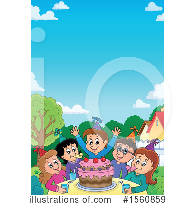 Birthday Party Clipart #1560859 by visekart