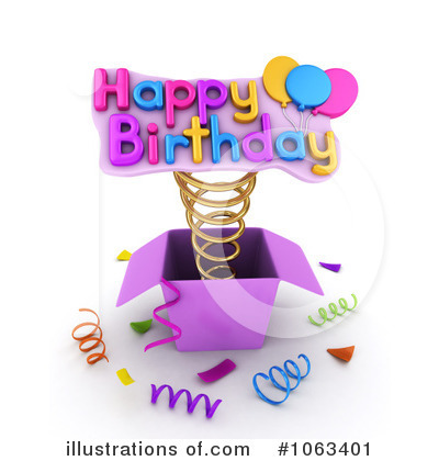 Happy Birthday Clipart #1063401 by BNP Design Studio