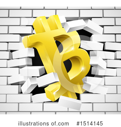 Bit Coin Clipart #1514145 by AtStockIllustration