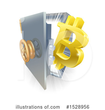 Bit Coin Clipart #1528956 by AtStockIllustration