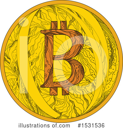 Royalty-Free (RF) Bitcoin Clipart Illustration by patrimonio - Stock Sample #1531536