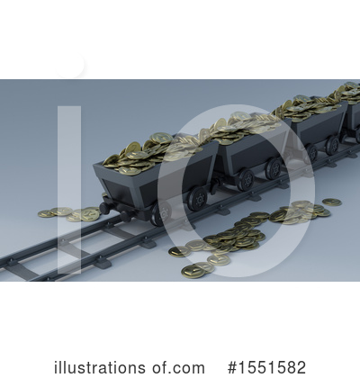 Royalty-Free (RF) Bitcoin Clipart Illustration by KJ Pargeter - Stock Sample #1551582