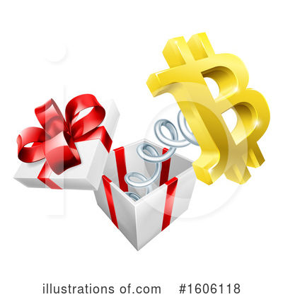 Bit Coin Clipart #1606118 by AtStockIllustration
