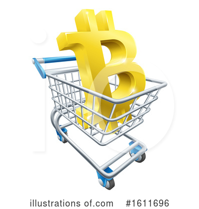 Bitcoin Clipart #1611696 by AtStockIllustration