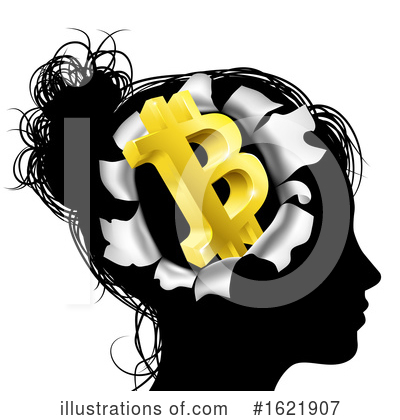 Royalty-Free (RF) Bitcoin Clipart Illustration by AtStockIllustration - Stock Sample #1621907