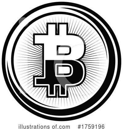 Royalty-Free (RF) Bitcoin Clipart Illustration by Vector Tradition SM - Stock Sample #1759196