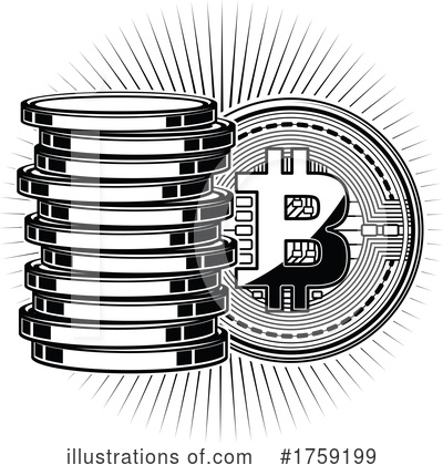 Bit Coin Clipart #1759199 by Vector Tradition SM