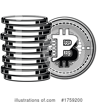 Bit Coin Clipart #1759200 by Vector Tradition SM
