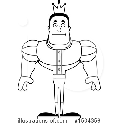 Royalty-Free (RF) Black And White Clipart Illustration by Cory Thoman - Stock Sample #1504356