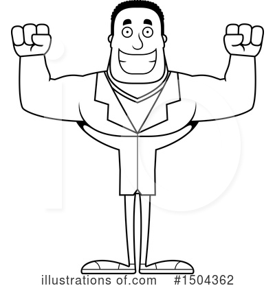 Royalty-Free (RF) Black And White Clipart Illustration by Cory Thoman - Stock Sample #1504362