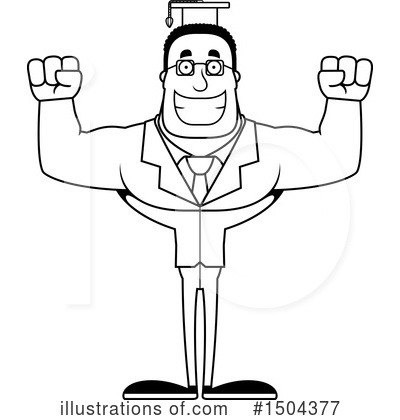 Royalty-Free (RF) Black And White Clipart Illustration by Cory Thoman - Stock Sample #1504377