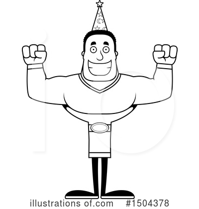 Royalty-Free (RF) Black And White Clipart Illustration by Cory Thoman - Stock Sample #1504378