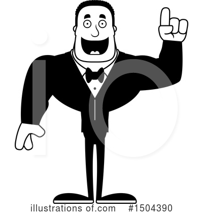 Royalty-Free (RF) Black And White Clipart Illustration by Cory Thoman - Stock Sample #1504390