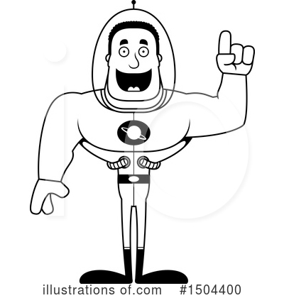 Royalty-Free (RF) Black And White Clipart Illustration by Cory Thoman - Stock Sample #1504400