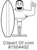 Black And White Clipart #1504402 by Cory Thoman
